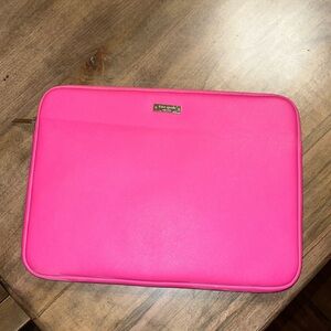 LIKE NEW KATE SPADE LAPTOP CASE FOR 13in LAPTOP HOTPINK (14 width x 10 height)